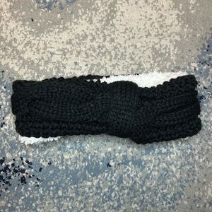 Black Knitted Headband